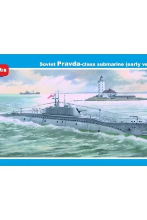 Weekendaanbieding Sovjet-Pravda klasse onderzeeboot (vroege versie) Schaalmodel