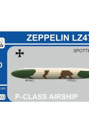Laatste Kans Zeppelin P-class LZ47 'Spotted Cow' (Keizer Duits Flying Corps) star luchtschip (of luchtschepen) werden geproduceerd en relatie