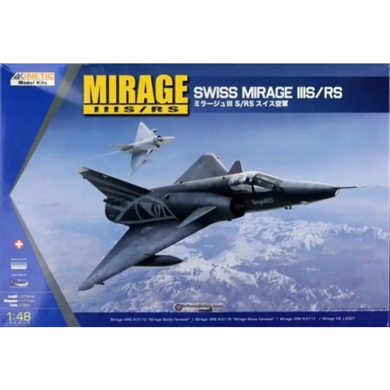 Dassault Mirage IIIS / RS & # 61623 - Mirage IIIRS R-2110 Mirage Swiss Farewell & # 61623 - Mirage IIIRS R-2116 Mirage Swiss Far Aanbieding