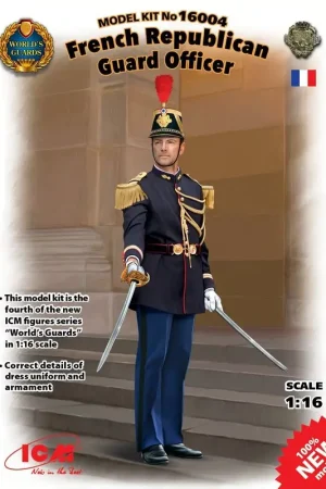 Lage Kosten Franse Republikeinse Garde Officer (100% nieuwe mallen) Figuren
