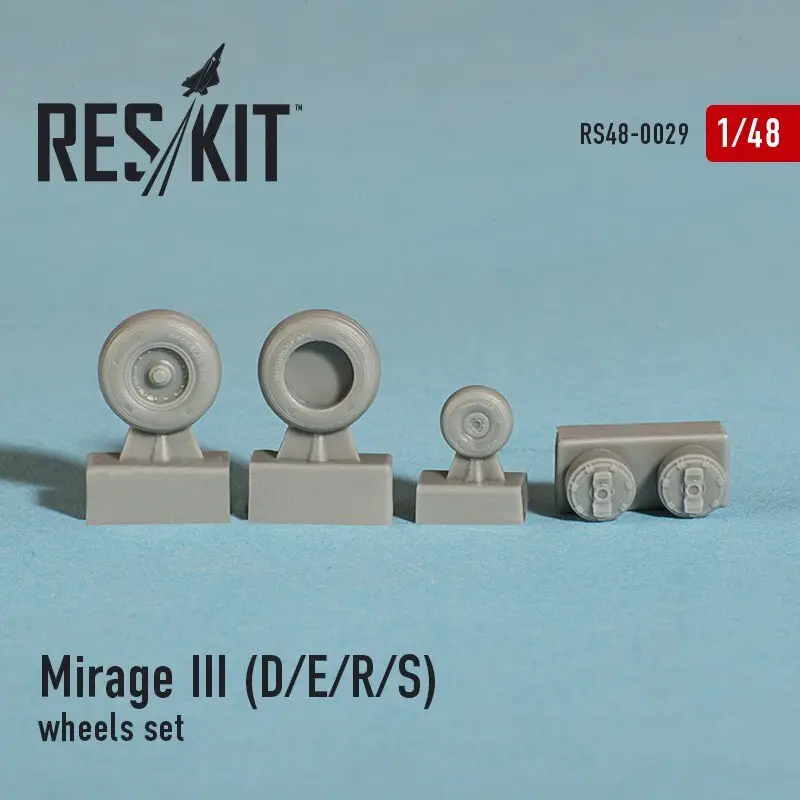 Voordeelprijs Dassault Mirage IIID / IIIE / IIIR / IIIS) wielen die zijn ingesteld (ontworpen voor gebruik in combinatie met Academy, Esci, He
