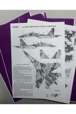 Digital Sukhoi Su-27UB (ontworpen om te worden gebruikt in combinatie met de Trompetter kits) Finale Uitverkoop