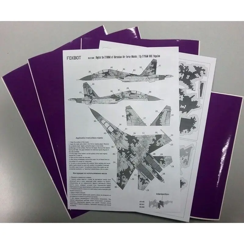 Digital Sukhoi Su-27UB (ontworpen om te worden gebruikt in combinatie met de Trompetter kits) Finale Uitverkoop