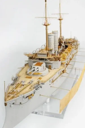 Mikasa 1905 Japanse Battleship (ontworpen voor gebruik met Merit kits) DX * Grote Sized Volledige houten dek * 9 X Large Sized G Koop Online