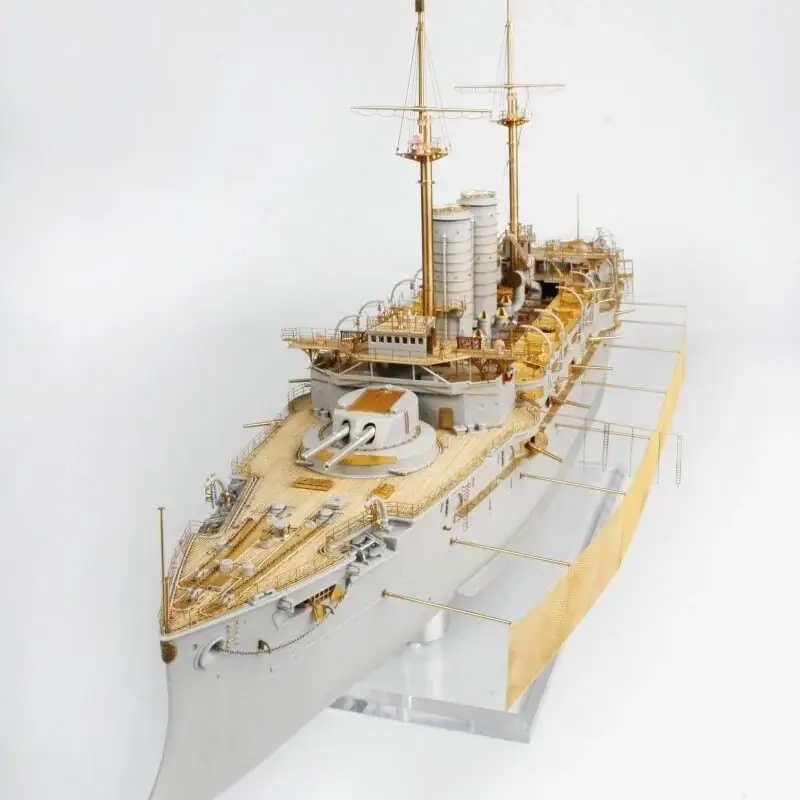 Mikasa 1905 Japanse Battleship (ontworpen voor gebruik met Merit kits) DX * Grote Sized Volledige houten dek * 9 X Large Sized G Koop Online