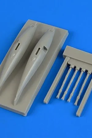 Weekendaanbieding Gloster Gladiator Mk.I / Mk.II gun pods (ontworpen voor gebruik met Eduard en Roden kits)
