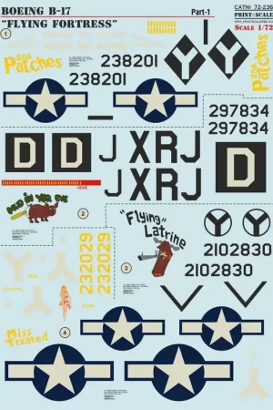 Sticker Boeing B-17G Flying Fortress Nose kunst voor ... 2 Patches Modder In Yer Eye '' Flying Latrine '' Miss Treated ' Shop Nu