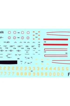 Sticker Douglas A-20B / A-20C / A-20G Boston Stencils voor MPM, Matchbox, Kikker kits Flitsaanbieding