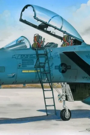 Koop Vandaag Terug in voorraad!Ladder voor McDonnell F-15 Eagle (ontworpen voor gebruik met de Academy, Amtech, Eduard, Fujimi, Great Wall H