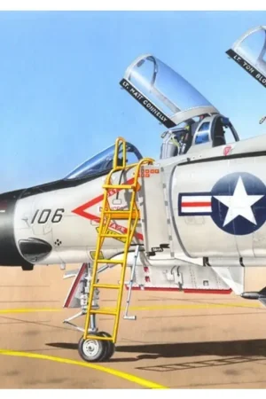 Terug in voorraad!Ladder voor McDonnell F-4 Phantom is ontworpen voor gebruik met Academy, AMT / ERTL, Eduard, ESCI, Fujimi, Ha Aanbieding