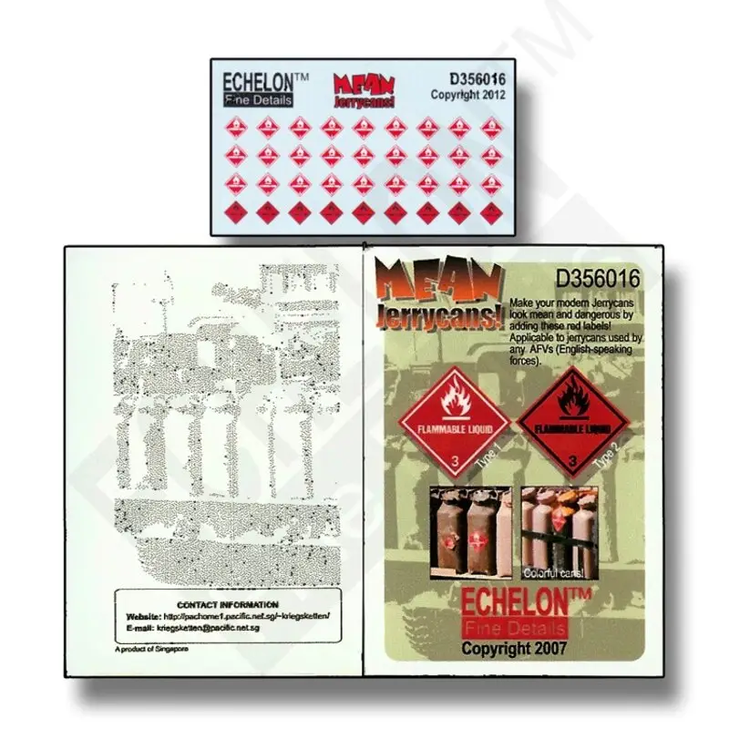 Mean Jerrycans Decal Seizoensaanbieding