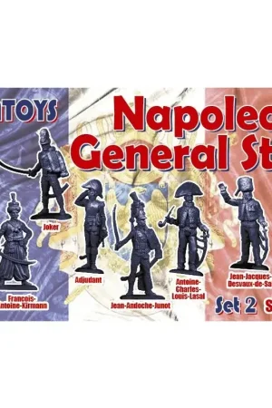 Napoleon Generale Staf Set 2 (NO BOX. DIT IS poly zakken) Figuren Beperkt Aanbod