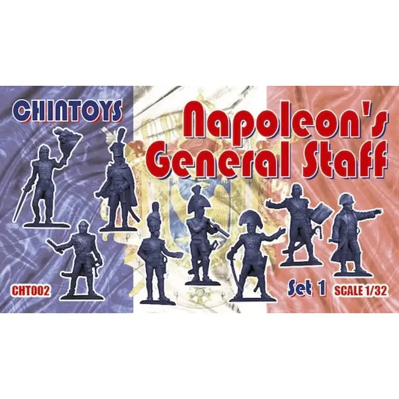 Direct Verzonden Napoleon Generale Staf Set 1 (NO BOX. DIT IS poly zakken) Figuren