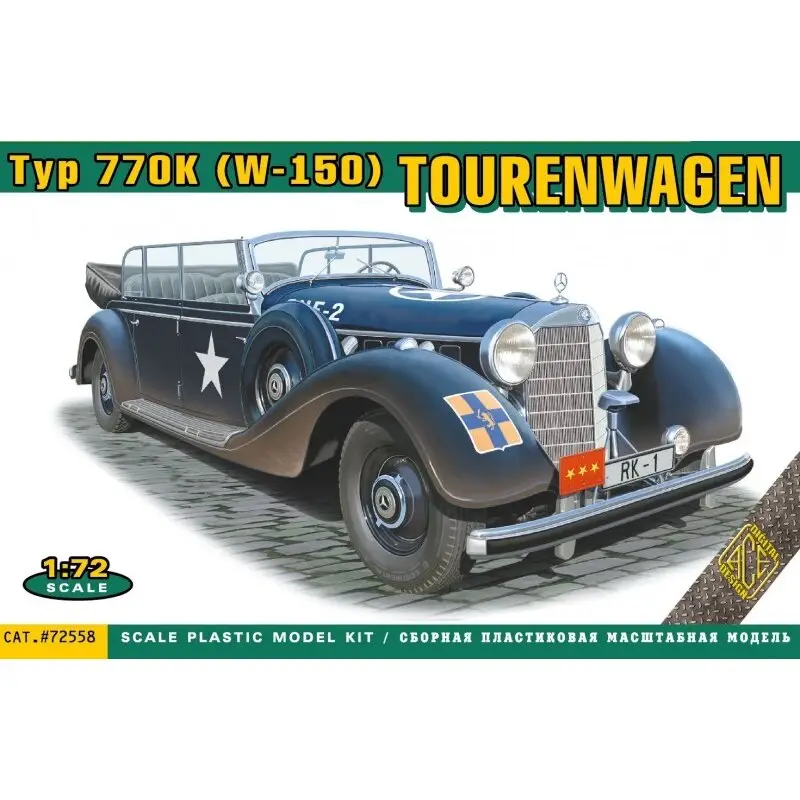 Typ 770K (W-150) Tourenwagen Schaalmodel Speciale Aanbieding