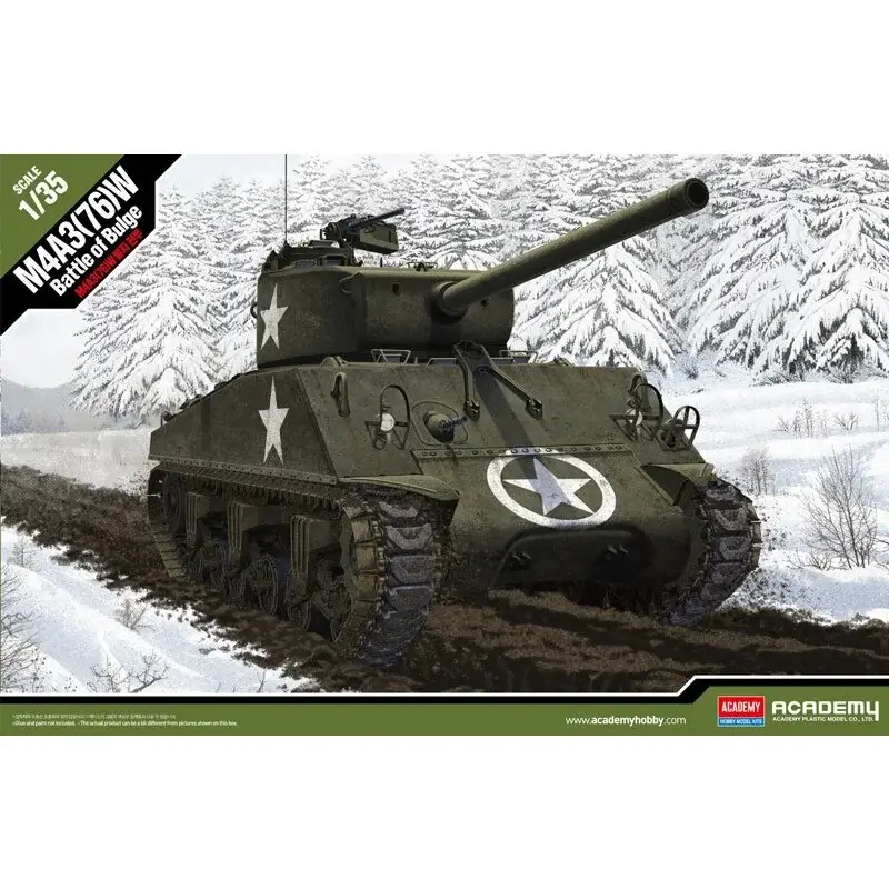 M4A3 (76) W Sherman Slag om de Ardennen Schaalmodel Betaalbaar