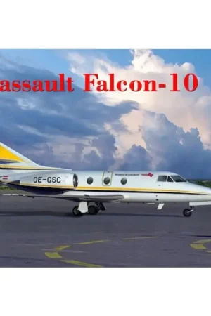 Dassault Falcon 10 Schaalmodel Beperkte Voorraad