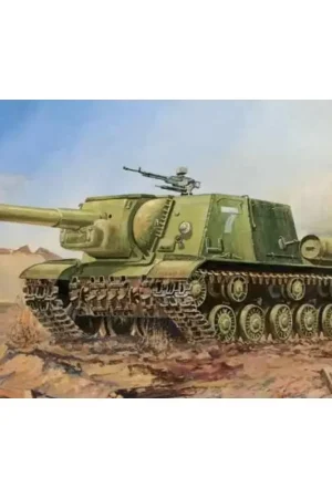 Gecertificeerd Su-152 zelfrijdende gun Schaalmodel