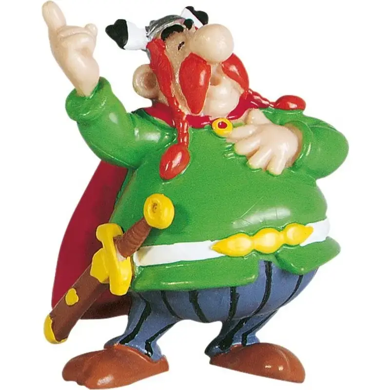 Asterix Figure Vitalstatistix the chief 6 cm Figuurtje Beperkte Voorraad
