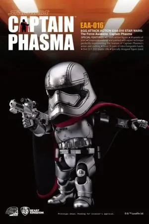 Star Wars Episode VII Egg Attack Action Figure Captain Phasma 15 cm Hoge Kwaliteit