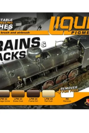 Pigmenten Treinen en Rails Aanbieding