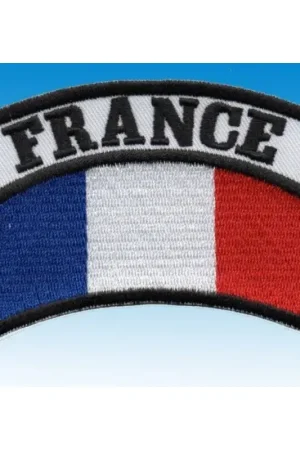 FRANKRIJK schouder patch / Velcro Schouder Badge Laatste Versie