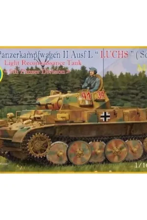 Panzerkampfwagen II Ausf.L 'Luchs' (Sdkfz.123) Light Reconnaissance Tank 9 Panzer Division Op = Op