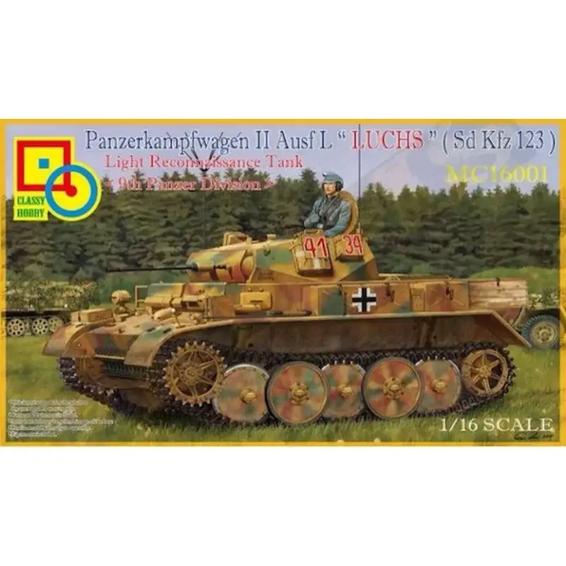 Panzerkampfwagen II Ausf.L 'Luchs' (Sdkfz.123) Light Reconnaissance Tank 9 Panzer Division Op = Op