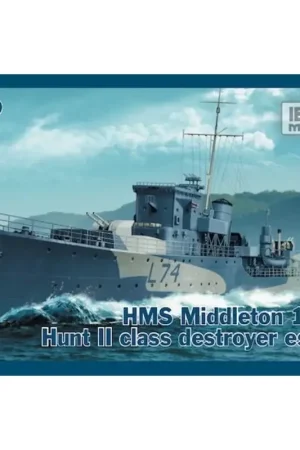 Lage Prijs HMS Middleton 1943 Hunt II klasse torpedojager escorte Schaalmodel