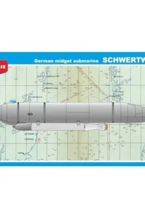 Hoge Kwaliteit Schwertal - German Midget Submarine Schaalmodel