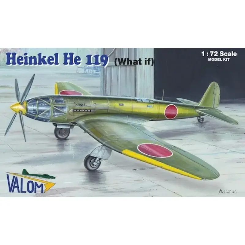 Uitverkoop Heinkel He 119 'Wat als'-Japan Schaalmodel