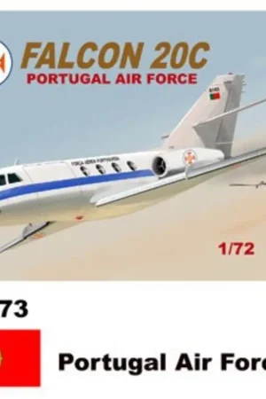 Weekendaanbieding Dassault-Mystere Falcon 20 muurstickers Portugal Air Force Schaalmodel