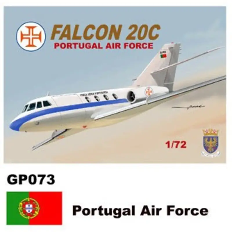 Weekendaanbieding Dassault-Mystere Falcon 20 muurstickers Portugal Air Force Schaalmodel