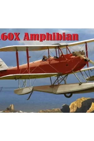 Korting de Havilland DH-60X Amfibie Schaalmodel