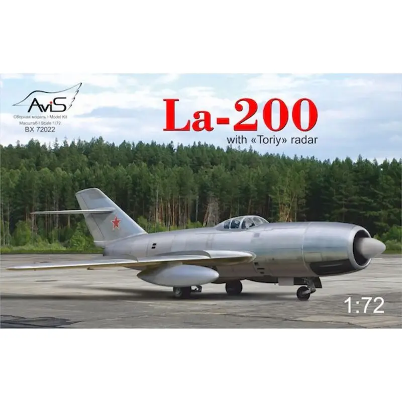 Lavochkin La-200 met Toriy radar Schaalmodel Premium