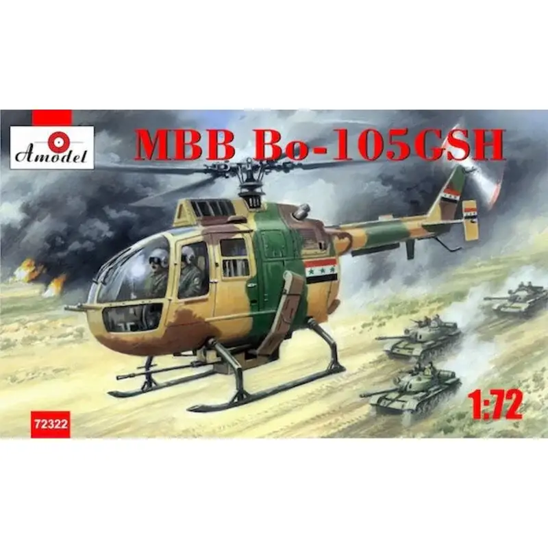 MBB Bo-105GSH Schaalmodel Beperkte Voorraad