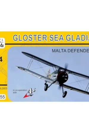 Gloster Sea Gladiator 'Malta Defender' (decals RAF, FAA) Schaalmodel Alleen Vandaag