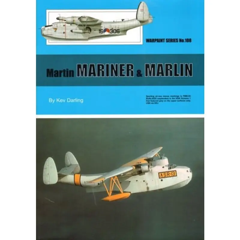 Boek Martin Mariner & Martin SP-5B Marlin.De Glenn Martin zou de meest succesvolle reeks van watervliegtuigen aan de Amerikaans Uitverkoop