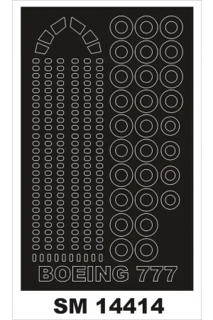 Boeing 777-300 (ontworpen voor gebruik met Zvezda kits) (buiten) Accessoire Must-Have