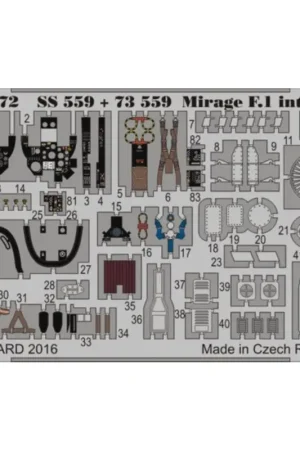 Dassault Mirage F.1CG (ontworpen om te worden gebruikt in combinatie met Special Hobby kits) Betaalbaar