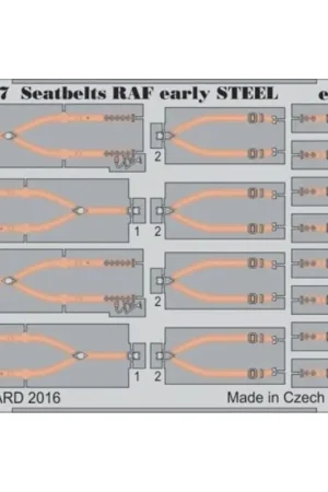 Veiligheidsgordels RAF vroege STEEL Accessoire Bestel Nu