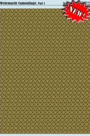 Favoriet Wehrmacht & # 1089 - amouflage Part 1 Decal