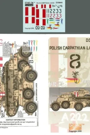 Veilige Betaling Poolse Karpaten Lancer [Pz.Kpfw.III Ausf.J] Decal