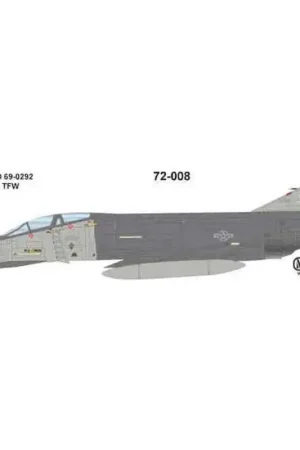 Sticker McDonnell F-4G Phantom 562 TFTS 37 TFW 1990 Decal Finale Uitverkoop