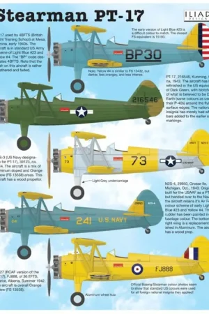 Sticker Stearman PT-17 Kaydet Decal Dagaanbieding