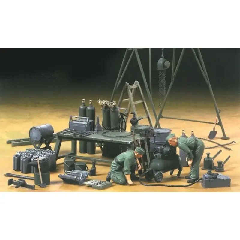 Betaalbaar Duitse onderhoudswerkplaats Schaalmodel