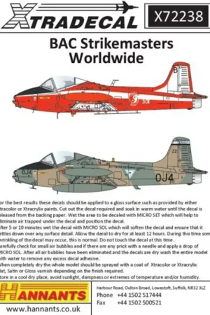 Weekendaanbieding Sticker BAC Strikemaster (19) Mk.80 G-AWOS at Farnborough Air Show 1968 - Mk.80A 1120 Royal Saudi AF, King Faisal Air College, S