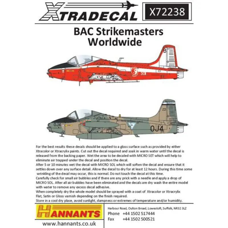 Weekendaanbieding Sticker BAC Strikemaster (19) Mk.80 G-AWOS at Farnborough Air Show 1968 - Mk.80A 1120 Royal Saudi AF, King Faisal Air College, S