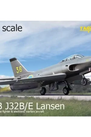 Premium Saab J-32B/E Lansen Schaalmodel