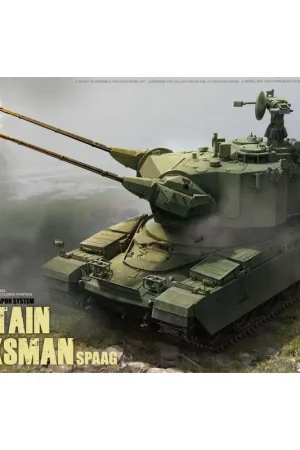 Aanbieding Chieftain Marksman SPAAGBritish Self Propelled Anti Aircraft Gun Schaalmodel