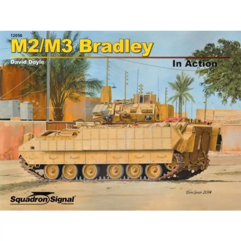 Boek M2/M3 Bradley in Action series. Named for U.S. General Omar Bradley, the armoured M2/M3 Bradley Fighting Vehicle was design Premium